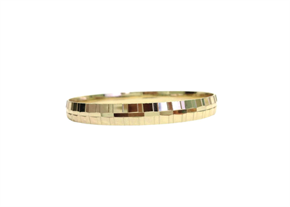 Gold Plated | Half Round Bangles